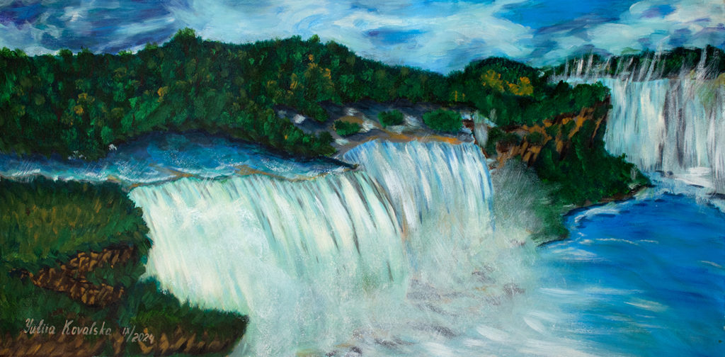 Niagara Falls. The beauty and power of nature