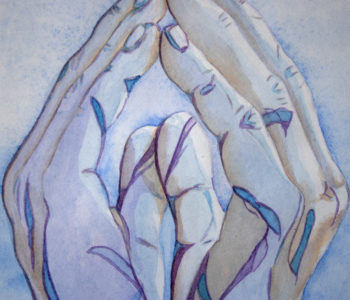 Hansen miracle village. Praying hands