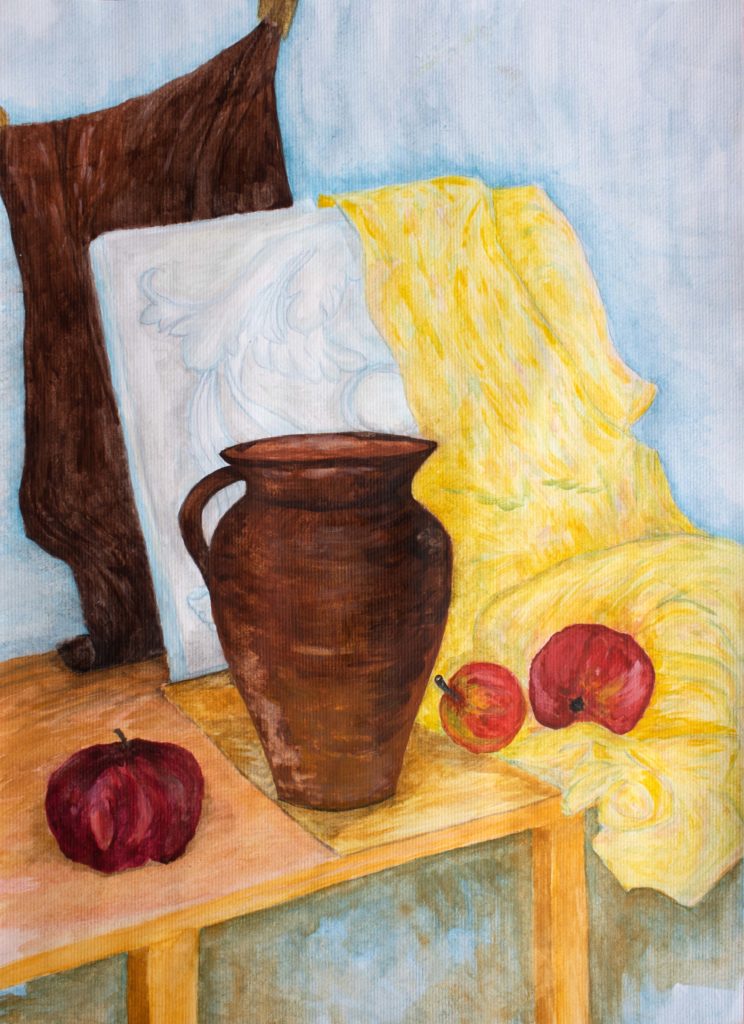 Still life with a jug