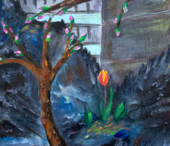 A little more - and the flowers on the trees will bloom…