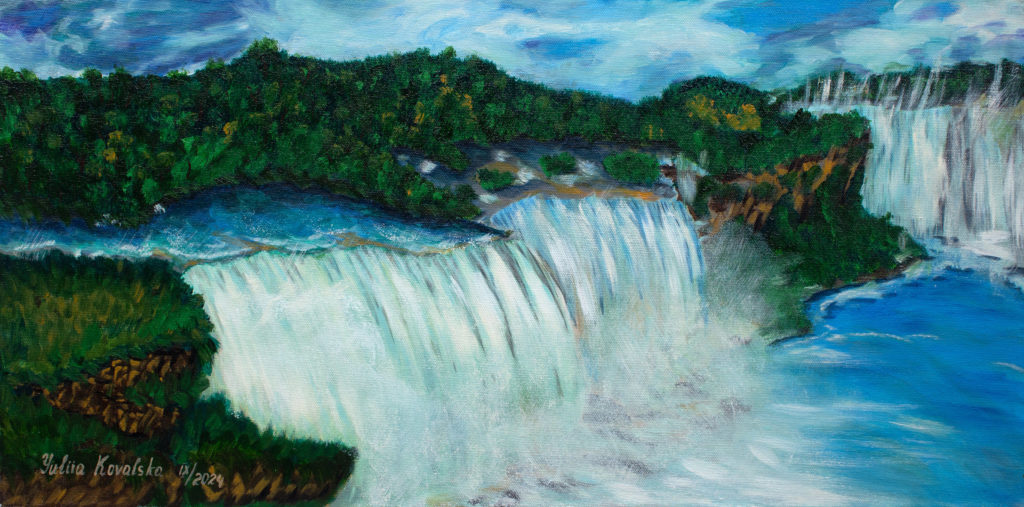 Niagara Falls. The beauty and power of nature