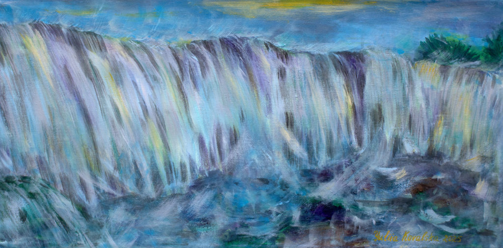 Niagara Falls. The rainbow colours of a natural wonder
