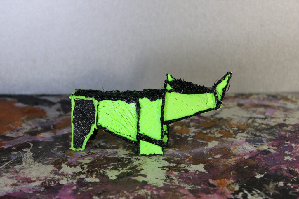 My son's 3D drawings