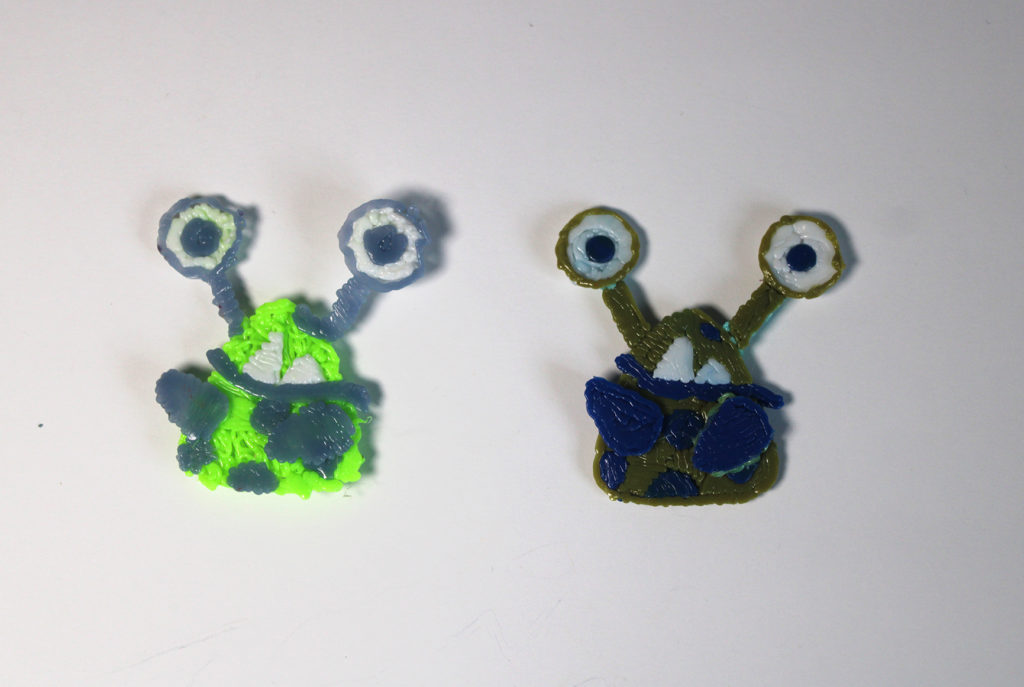 My son's 3D drawings