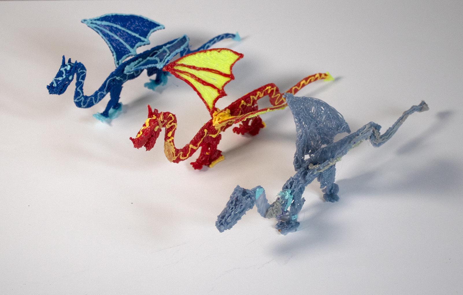 My son's 3D drawings