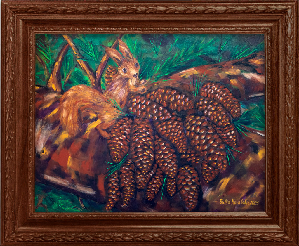 Somewhere, there's a squirrel dwelling...