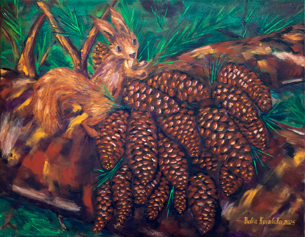 Somewhere, there's a squirrel dwelling...