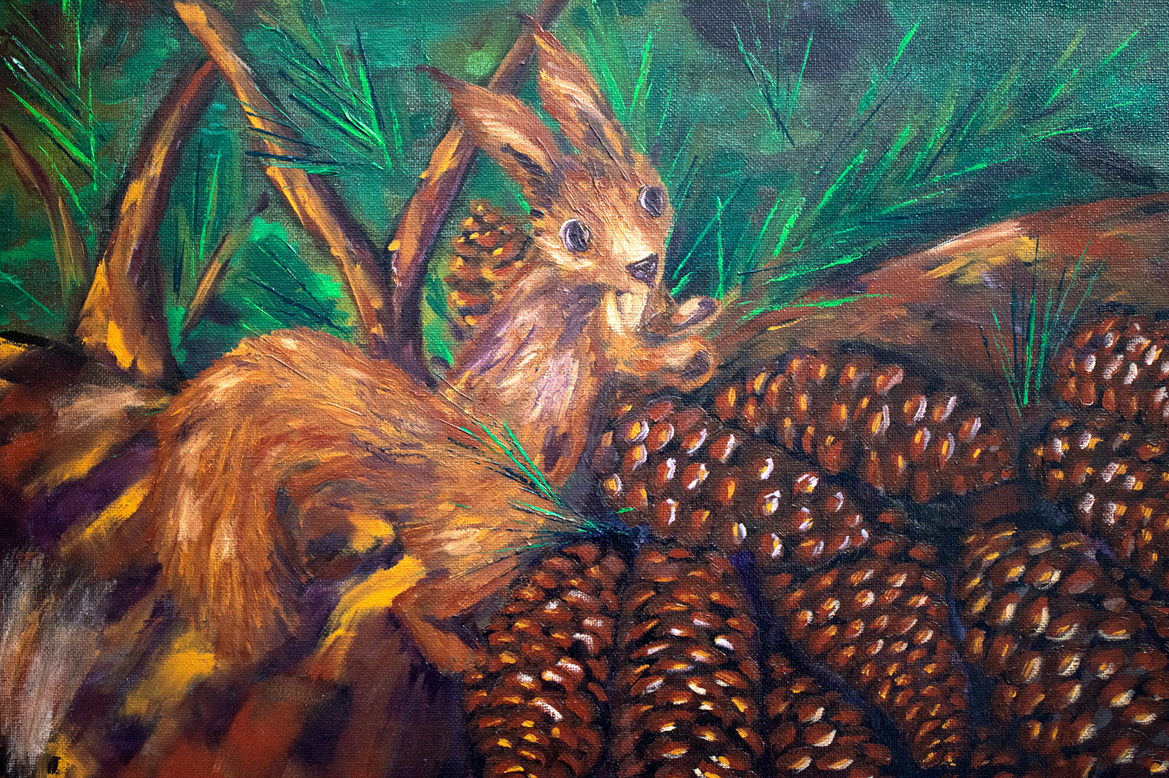 Somewhere, there's a squirrel dwelling...