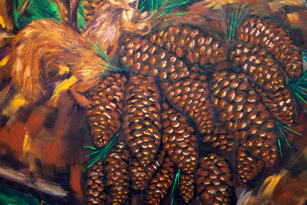 Somewhere, there's a squirrel dwelling...