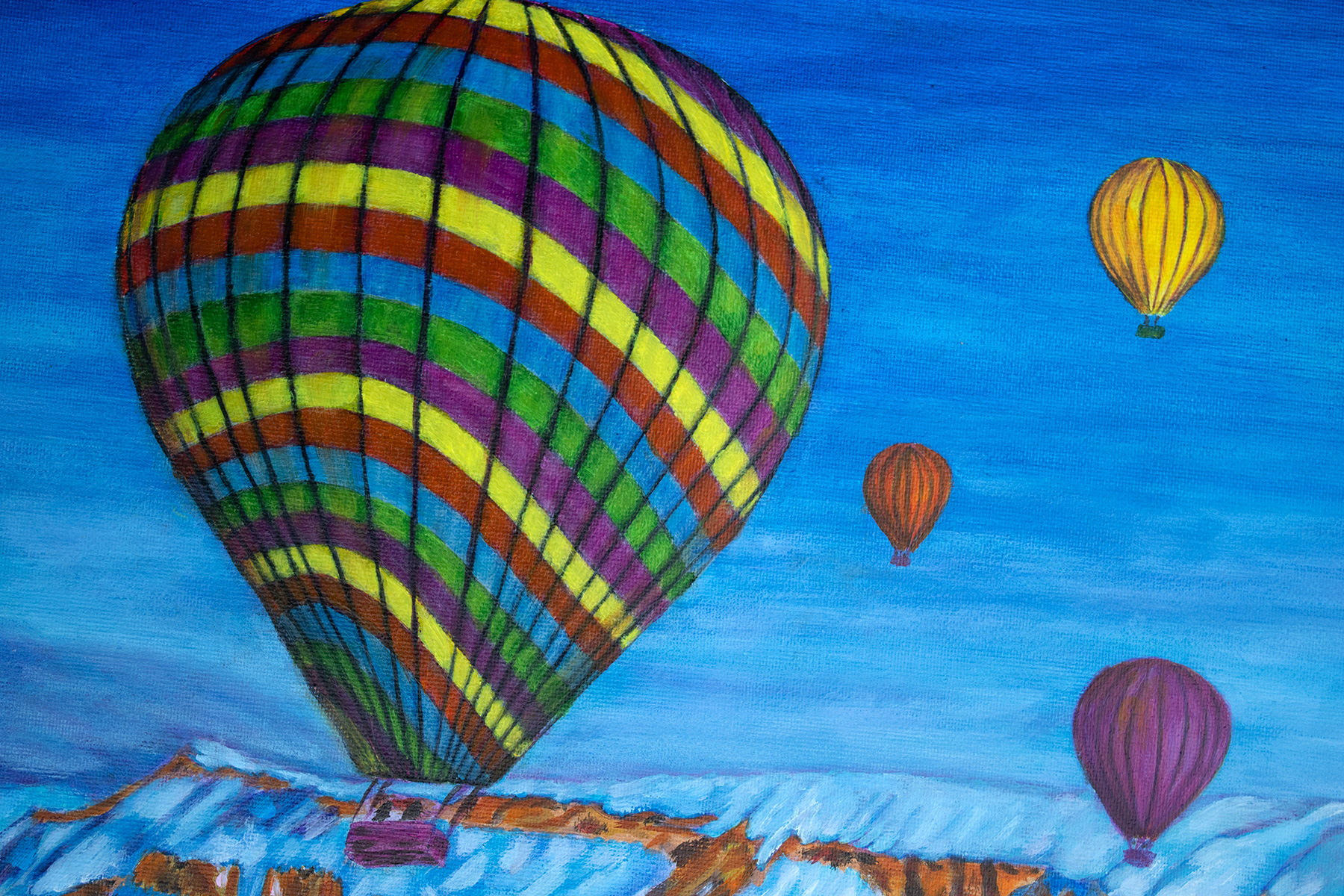 Cappadocia. Winter landscape