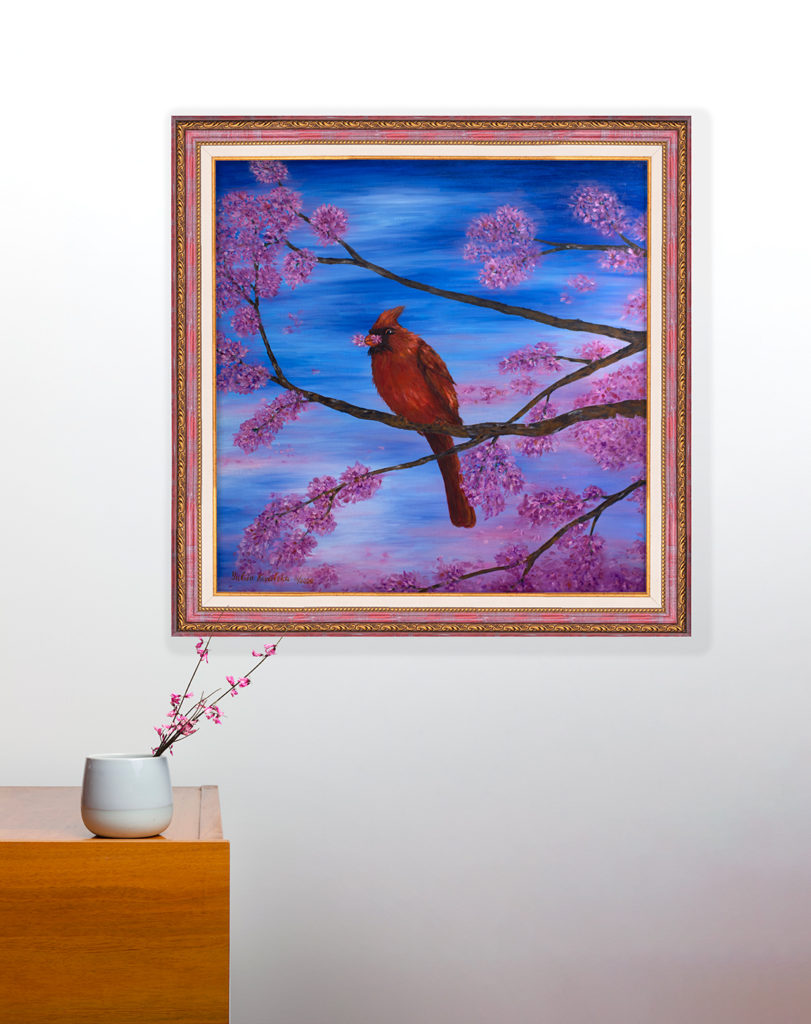Sakura. The cherry blossom